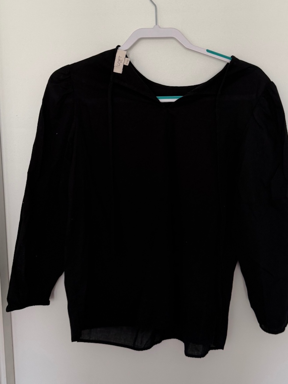 Loft lace detail blouse